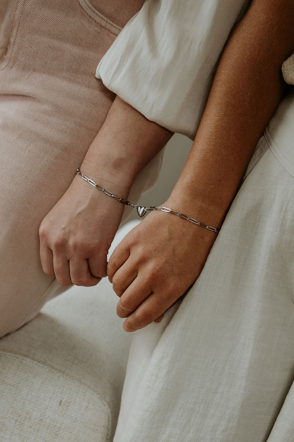 THE SHARED HEART BRACELET FOR TWO