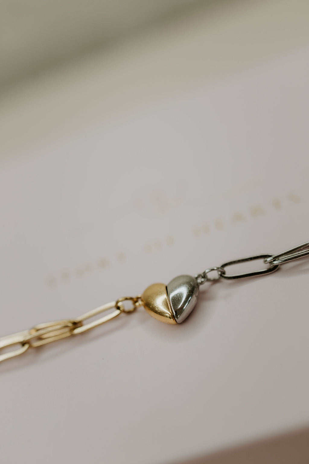 THE SHARED HEART BRACELET FOR TWO