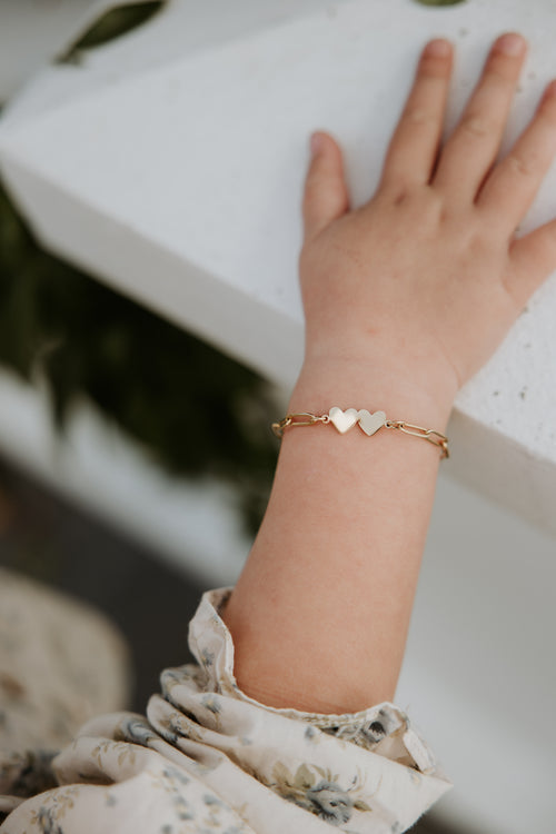 2 HEARTS STORY BRACELET