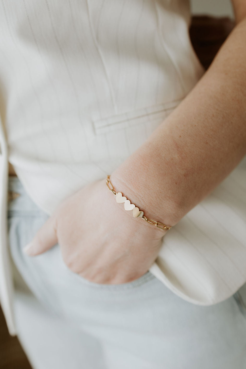 3 HEARTS STORY BRACELET