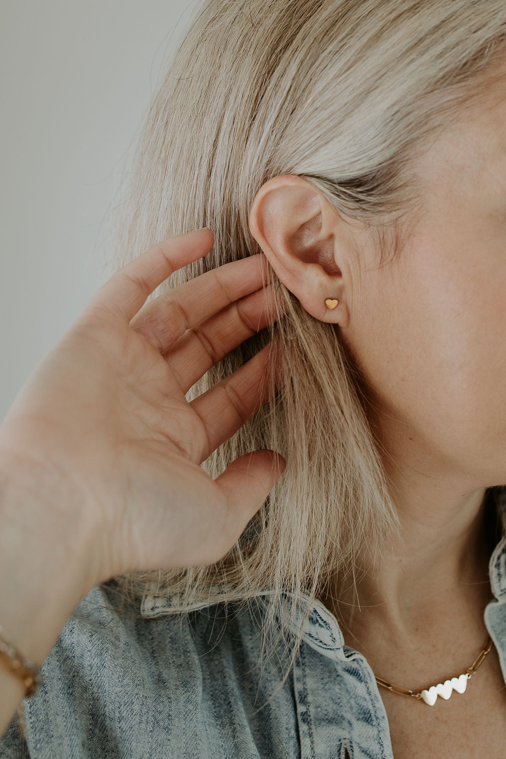 TINY HEARTS BIG MEANING EARRINGS